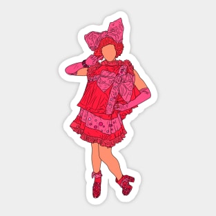 Crystal Methyd Sticker